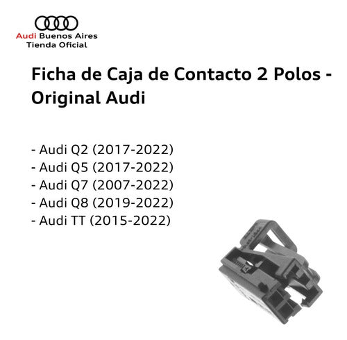 Ficha De Caja De Contacto 2 Polos Audi A4 2016 Al 2021 2