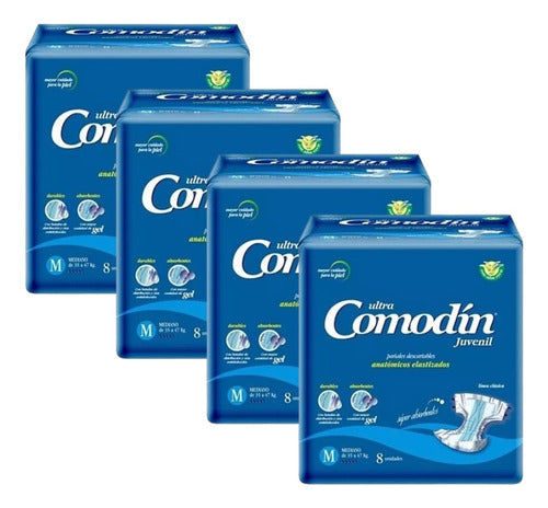 Comodin Anatomicos Size M X32 Diapers 0