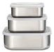 Tramontina Square Covered Container Set with Lid 0