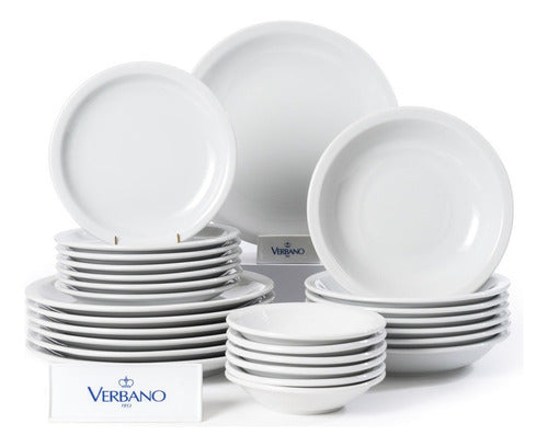 Set X5 Pote Aderezo Verbano Recta De Porcelana 10 Cm 2