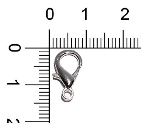 Puntobijou Mosquetones 12mm X100 Unidades Fornitura 1