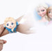 Reloj Digital Proyector Imagen Pared Elsa Frozen 1