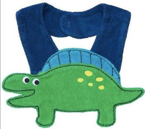 Carter's Heart Shaped Bib with Crocodile Design Set of Two + Shipping 10