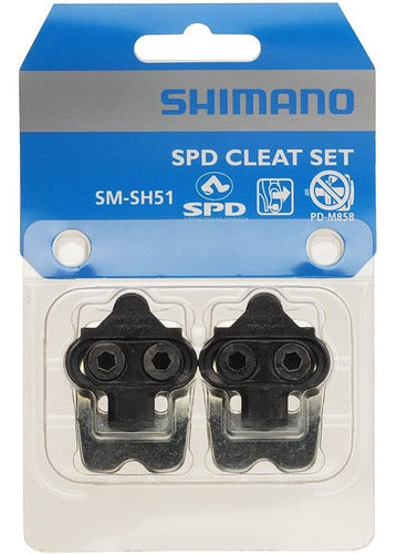 Taco Pedal Clip Shimano Sm-sh51 Taquinho Mtb Par Original 0