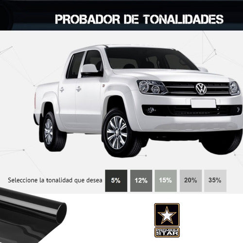 Premium Star Polarizado Auto Film Laminas Rollo 1.52 X 2 Mts 1