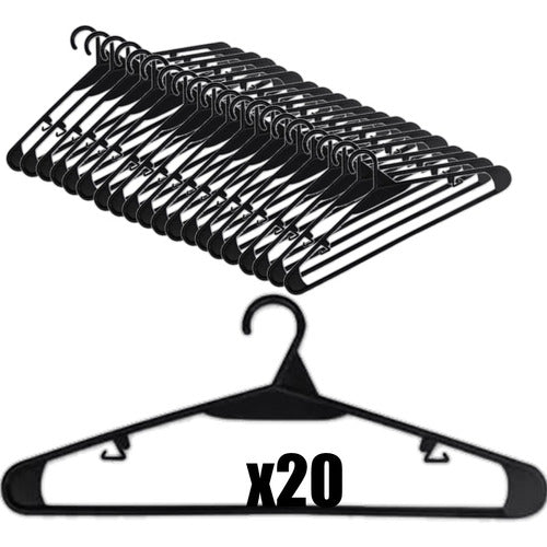 Generic Combo 20 Plastic Hangers for Kids' Closet 0