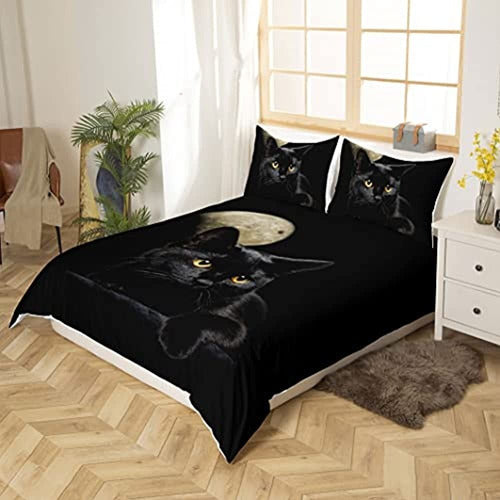 Erosebridal Cute Cat Bedding Set for Kids, Adorable Design 1