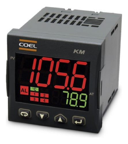 Controlador De Temperatura Coel Km1bhgor 100/240v Novo C/nf 0