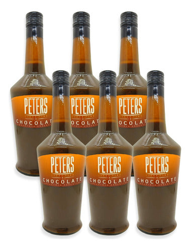 Fine Peters Chocolate Flavored Liquor 700ml 6-Pack Argentina 0
