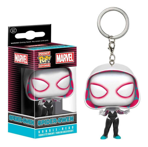 Funko Pop Keychain Marvel Spider Gwen 0