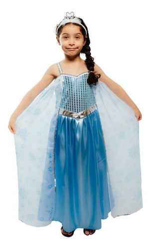 Ulimana Elsa Frozen Princess Costume 1