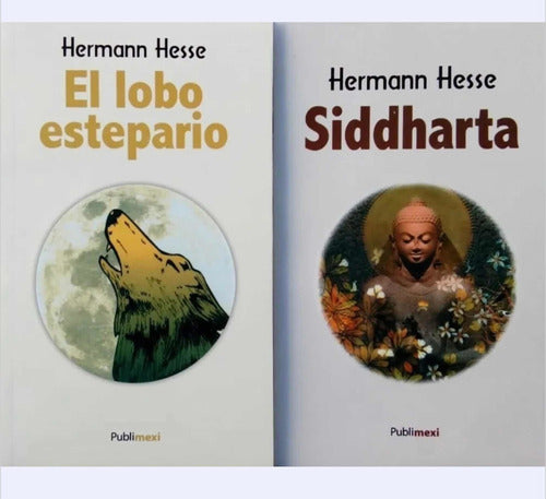 Herman Hesse The Steppenwolf And Siddhartha Offer Pack x2 - Herman Hesse El Lobo Estepario Y Siddharta Oferta Pack X2