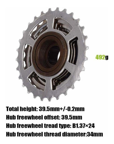 Drift Maniac 8 Speed Freewheel 13-28 Epoch E-bike Sprocket 8 2