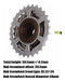 Drift Maniac 8 Speed Freewheel 13-28 Epoch E-bike Sprocket 8 2