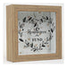 Lawrence Frames Honeymoon Fund Shadow Box, 8x8, Brown 2