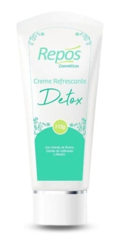 Creme Hidratante Detox Pés E Pernas 110 G Refrescante Repos 0