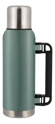 Selecta Triton 1L Thermos Kit with Handle and 230ml Stainless Steel Mate 1