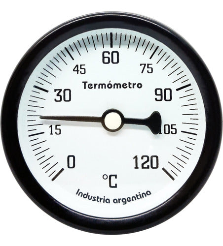 GSA Reloj Termometro Medidor Temperatura 0 A 120 Grados 2