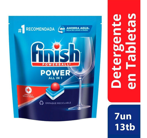 Finish Combo Dishwasher Tablets Automatic Doypack 13u X7 1