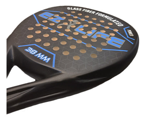 Padel Power Paddle with Fiber Glass Cover by Ez Life 3