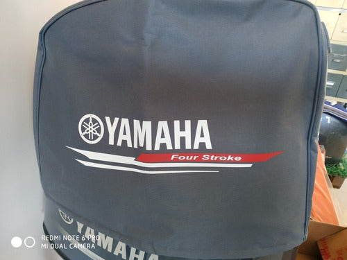 Yamaha Funda Para Carcasa Motor 50hp 4t Carburado Gris 6