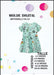 Printable Digital Mold Baby Dress 1 Month - 24 Months 0