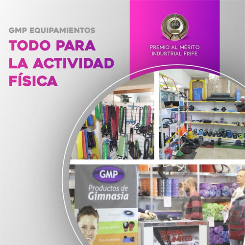 Discos Pesas Fundición Gimnasio X 2,5 Kg P/barra 30mm Gmp 6