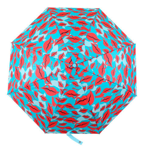 Las Oreiro Love Short Automatic Umbrella - Resilient 3