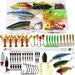 SUPERTHEO Fishing Accessories Kit Lures/Frogs/53pcs 0