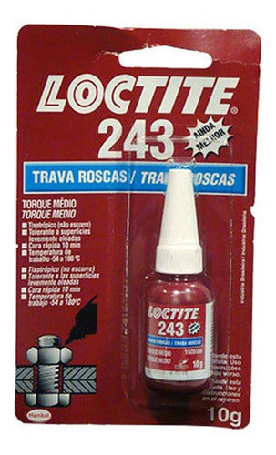 Loctite Trabado De Roscas 243 X 10 Gr 0