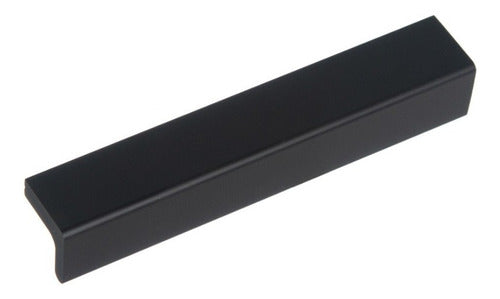 Black Anodized Aluminum Handle Bar L 128mm Bronzen 1