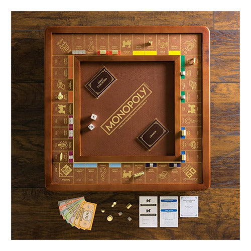 Juego De Mesa Monopoly En Madera, De Winning Solutions 1