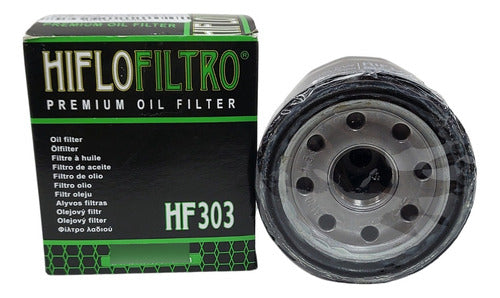 HIFLO Filtro De Aceite HF303 P/ Kawasaki Versys / Ninja 300 2