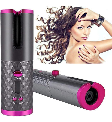 QUEAMBLER Automatic Hair Curler, Automatic Curler, 6 Adjustable Temperatures 0