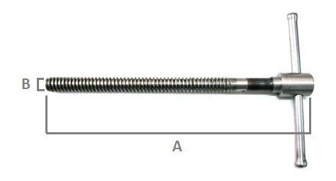 Barbero Kit Tornillo Gusano Resorte Tuerca Chaveta Morsa N°5 1