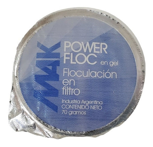 Mak Power Floc Floculant Gel for Filters 70g Box of 24 0