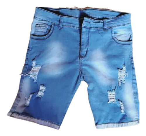 Generic Bermuda Jeans Elastizadas 44/46 3