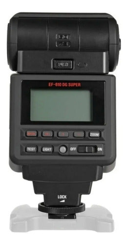 Flash Sigma Ef-610 Super Guia 61 Nuevo! Japonés Para Canon 2