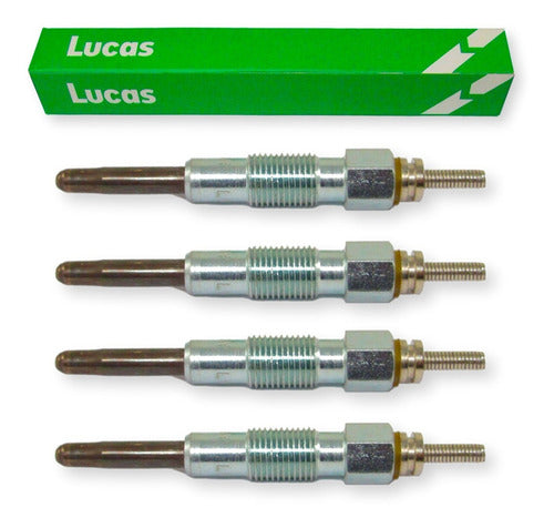 Lucas Glow Plugs Peugeot Boxer 2.8Hdi 4 Pcs 0