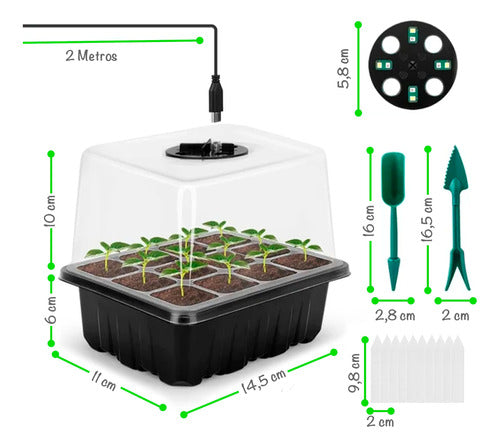 IKO Shop Seedling Trays - 5 Starter Trays 1