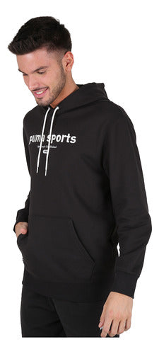 Puma Team Tr Men's Hoodie in Black | Moov 1