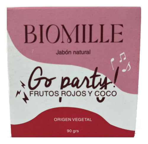 Biomille Jabon Natural Go Party 90g 0