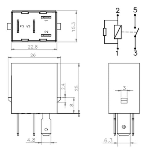 DZE Relay Interruptor for Honda FSC 600 2012-2013 1