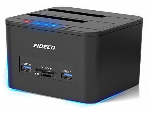 Estación De Acoplamiento Y Copia De Disco Duro Sata, Usb 3.0 0