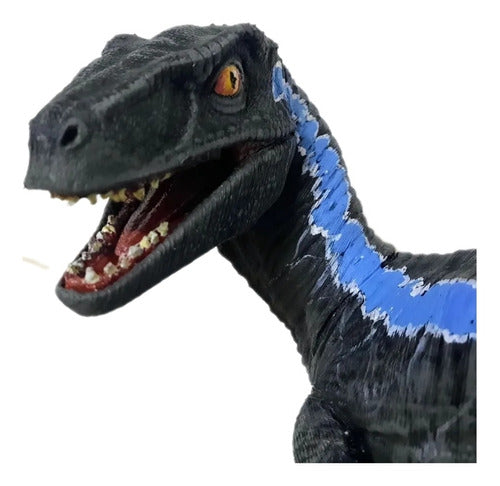 Diorama Velociraptor Blue 4