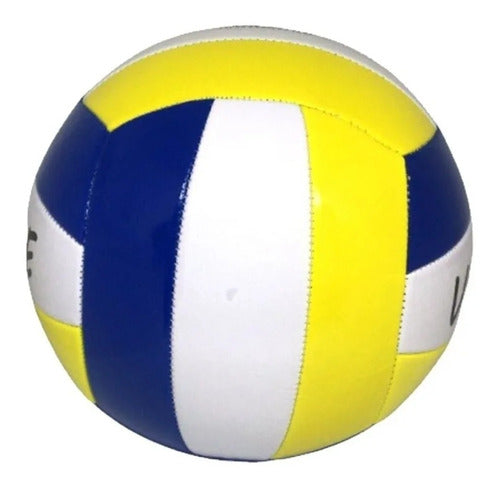 Pelota Volleyball Cocida Cuero Sintetico Inflada Volley 1