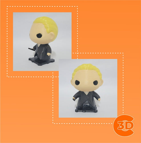 Crear 3D Córdoba - Muñeco Draco Malfoy - 9cm - Impresión 3D 1