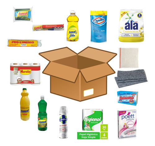 Combo Productos/artículos Limpieza Para Hogar X 15 Unidades 0