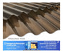 Corrugated Polycarbonate Sheet 1.0mm x 5.50m - Hail Resistant 12