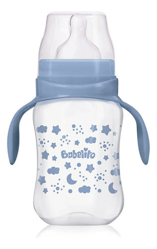 Babelito Wide Neck Baby Bottle 250ml with Handles 0